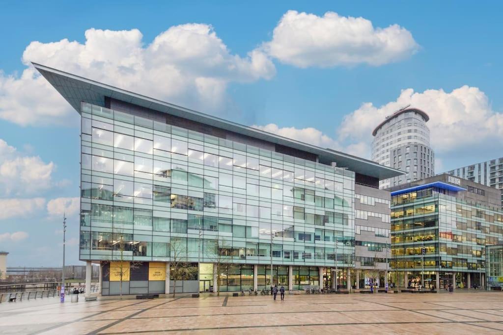 Stylish Mediacity 2Bed, Sleeps 6, Amazing Views Manchester Exterior foto